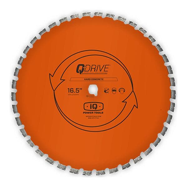 Q-Drive 16.5 Segmented Hard Concrete Blade